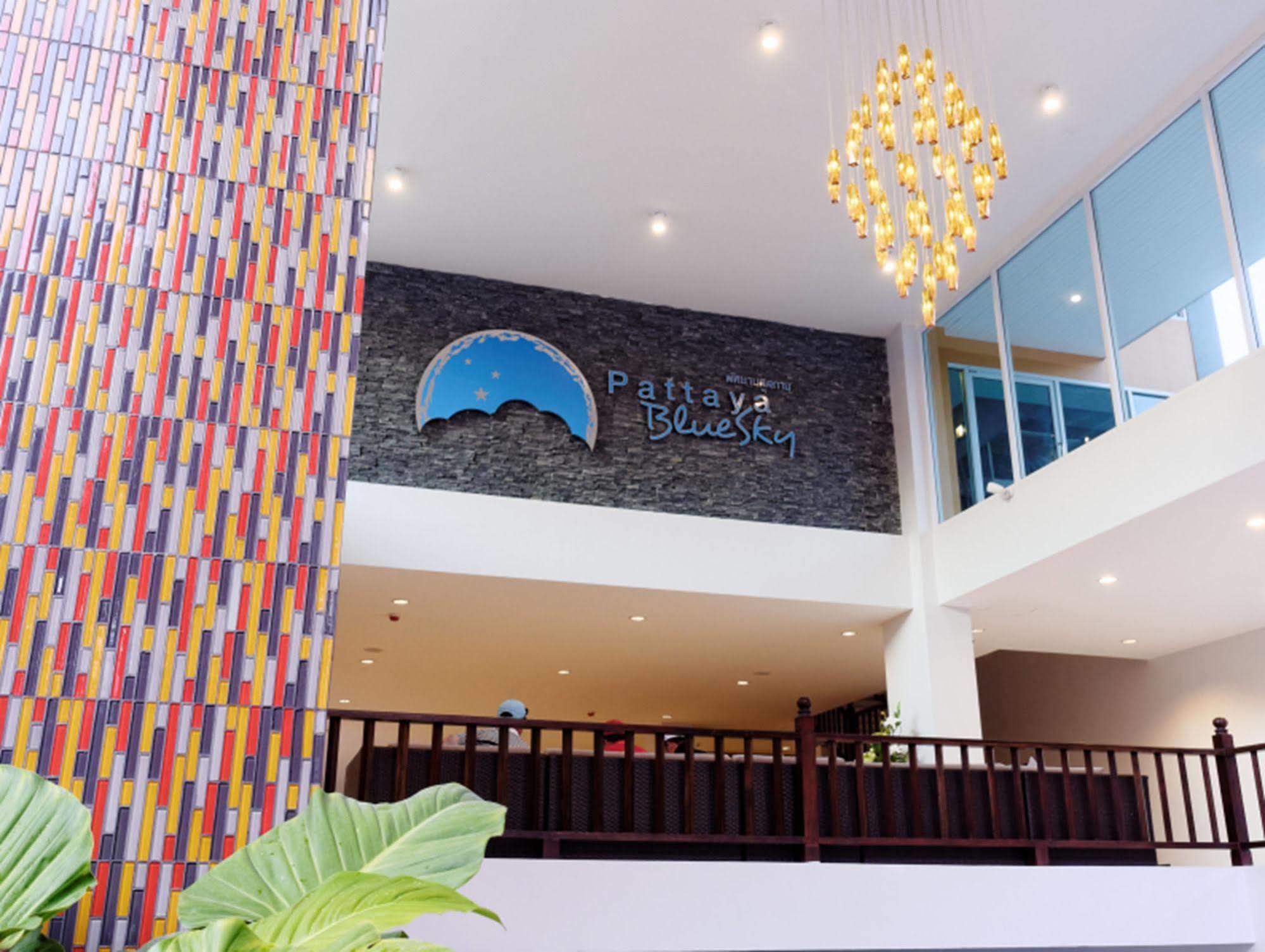 Pattaya Blue Sky Hotell Eksteriør bilde