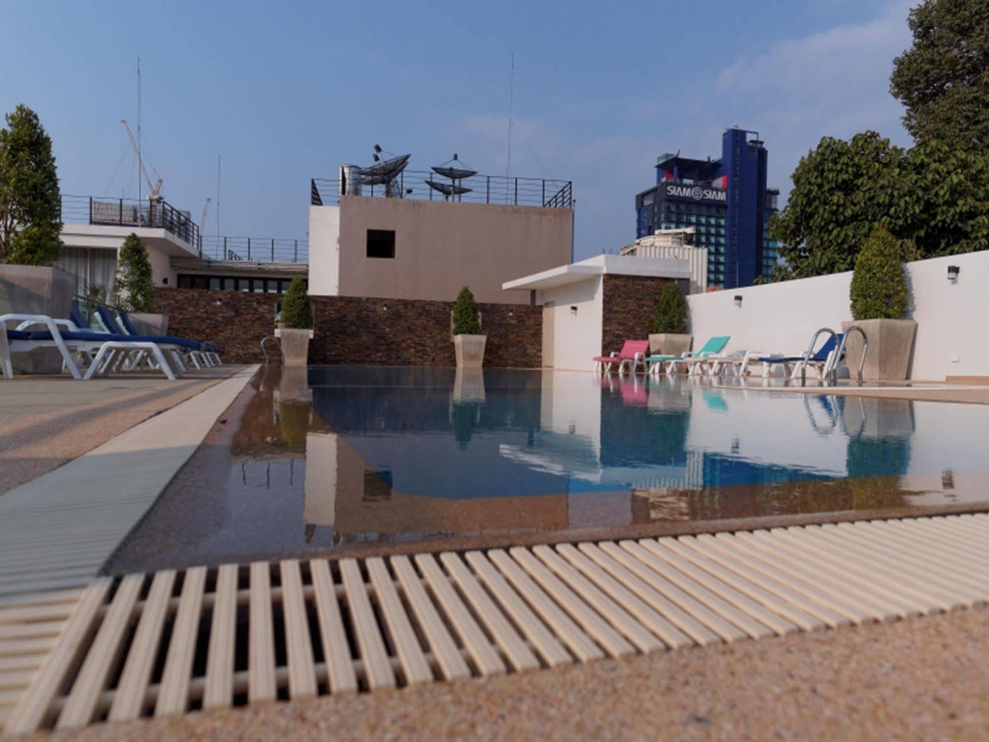 Pattaya Blue Sky Hotell Eksteriør bilde